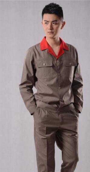 613款夏装长袖工作服