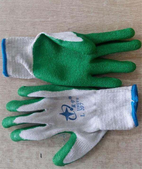 天然乳胶浸渍手套