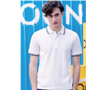 短袖POLO衫(间色领)