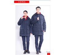 长款棉衣藏青1240